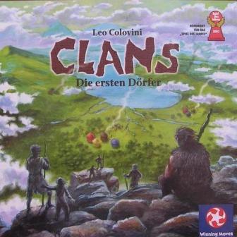クランス Clans ボードゲームレビュー