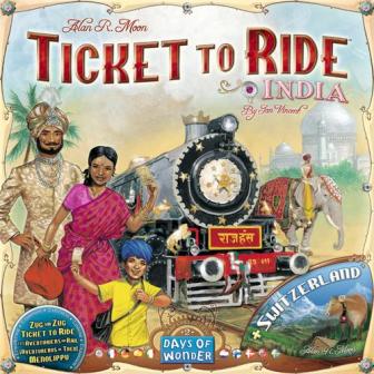 チケットトゥライド拡張 インド/Ticket to Ride India - ボードゲーム 