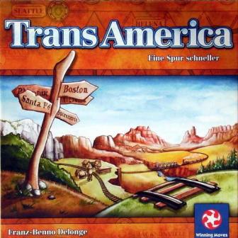 トランスアメリカ Trans America ボードゲームレビュー